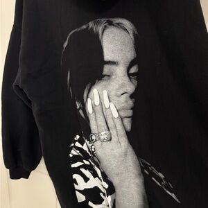 Billie Eilish oversized hoodie